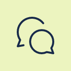 Icon representing Shorten the Path to Conversation