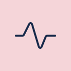 Icon representing Target the Right Brands Faster (using a heartbeat icon)